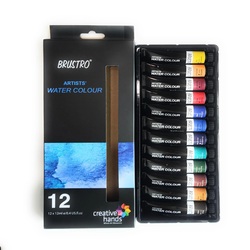 BRUSTRO Water Colour Set of 12 Shades - 12ml each